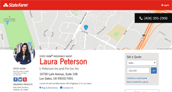 Desktop Screenshot of laurapeterson.net